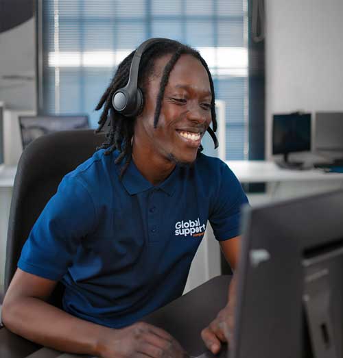 Global Support Company Diensten Klantenservice 